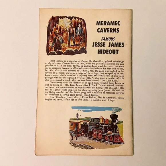 Vintage 1963 The  Truth About Jesse James Phyllis Argall Booklet Softcover - Picture 2 of 16